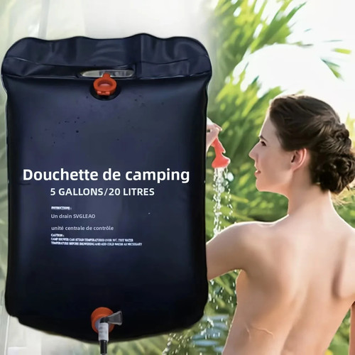 Sac douche solaire 20l - douche,
