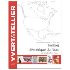 Catalogue Yvert et Tellier des Timbres d'Amérique du Nord 2018