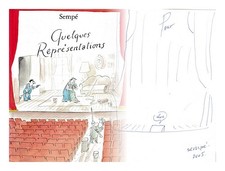 JEAN-JACQUES SEMPÉ [AUTHOR, ILLUSTRATOR] Quelques représentations 2001 Paperback