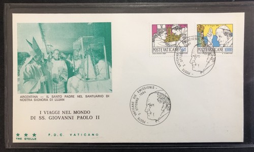 Fdc pope john paul - pope,