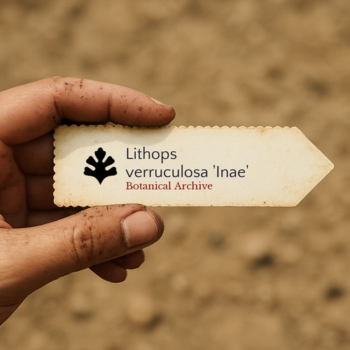 Lithops verruculosa inae - 'inae', |