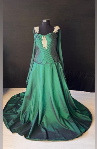 Green bindallı dress - green, dress,
