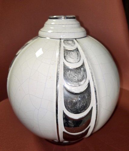 Important vase boule - , en