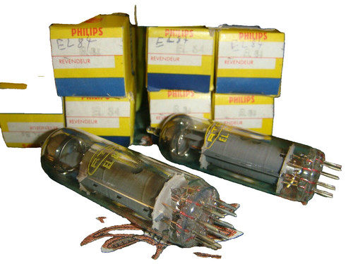 El84 rtc philips - 1, tube