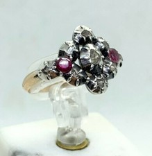 Bague Ancienne en Or 18 K et