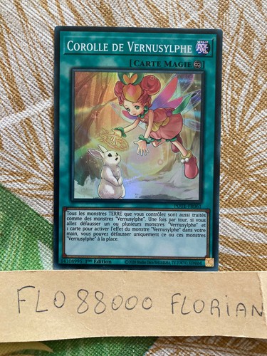 Yugioh corolle vernusylphe - yugioh, de