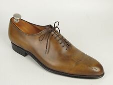 J.M.Weston Édition Limitée Fauve Rose Médaillon Wholecut Chaussure Richelieus