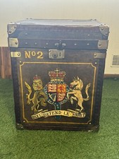 Paire de malles/valises/coffres Anglaise