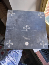 Pierre d'Autel Plaque Marbre Gravée Croix Eglise Chapelle Religion Catholique