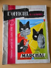  l'officiel de l'automobile spécial salon 1956
