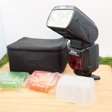 Flash Nikon SB-910 Speedlight Shoe Mount testé noir avec étui JP [comme neuf]...