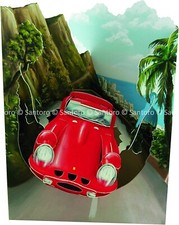 Carte de Voeux 3D Intéractive Santoro Voiture de Sport