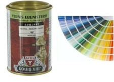 VERNIS EBENISTERIE BRILLANT 125ML LOUIS 13 AVEL résine polyuréthane RESISTANT