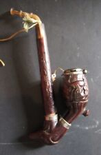 PIPE en BOIS travaille suisse hunting pipe swiss Bruyere Garantie