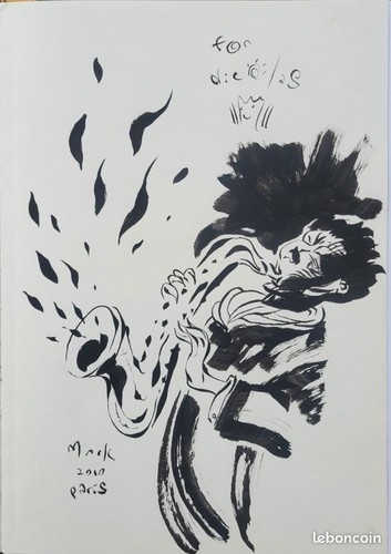 David mack dessin original - david,