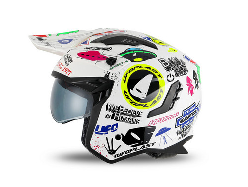 Casque jet moto ufo sheratan - moto,
