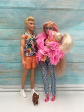 Barbie  Ken et Kelly en