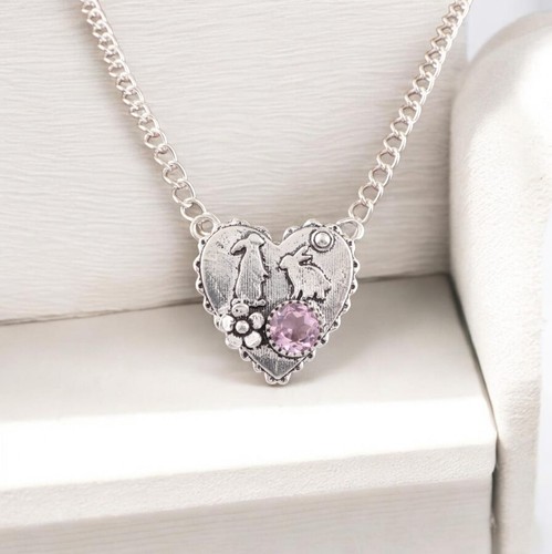Pendentif vintage argent - en,