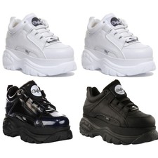 Buffalo London Cuir Bas