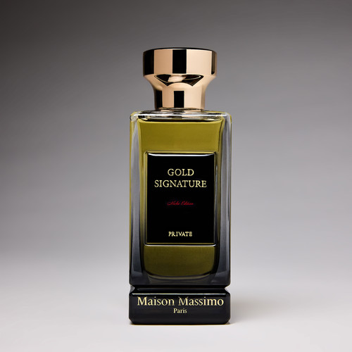 Gold signature maison - signature,