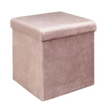 Pouf pliable coffre de
