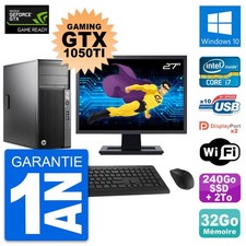 PC HP Z230 Ecran 27" Gaming