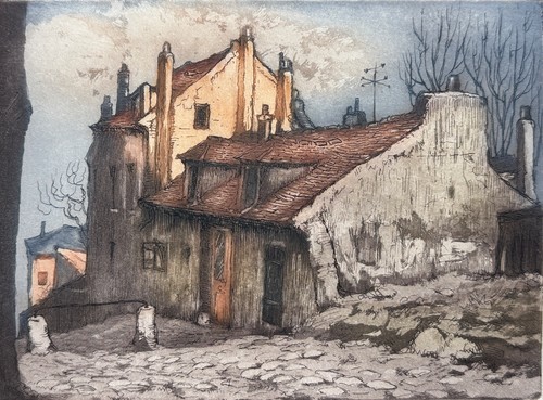 Ancien gravure gen paul paris - ancien,