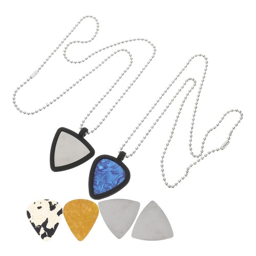 Silicone guitar pick holder - pick,