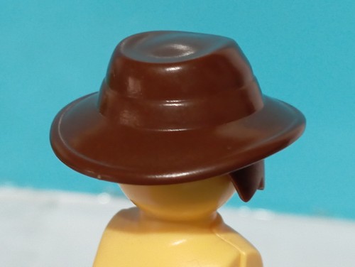 Playmobil chapeau brun foncé - brun,