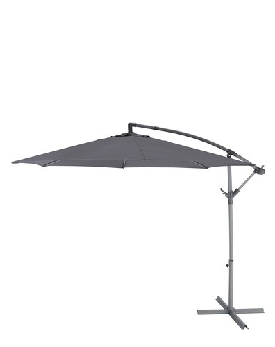 Parasol déporté sur pied