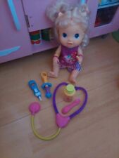 •Baby alive bébé est malade avec ses accessoires Hasbro TBE•