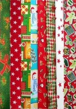 Lot de 8 coupons tissu