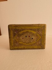 Boîte Pour Cartes À Jouer Bois Vintage
