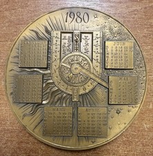 MÉDAILLE EN BRONZE "