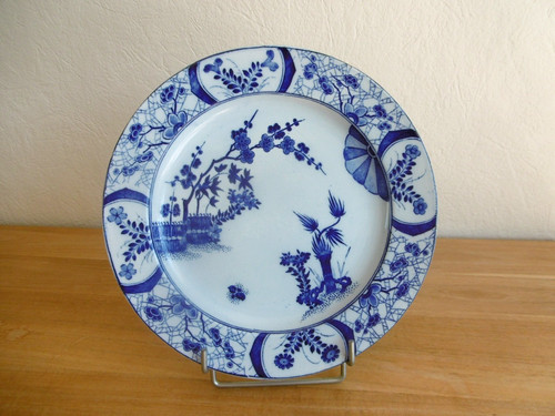 Plat faience creil - plat,