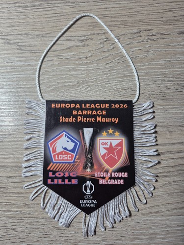 Fanion 9x11cm lille losc - losc,
