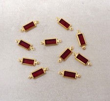 Lot de 10 perles anciennes en