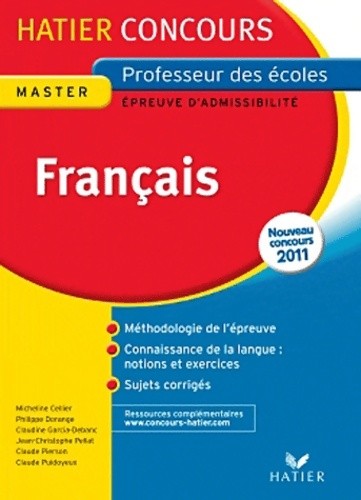 Hatier concours crpe 2011 - concours,