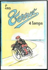 Notice TERROT 1927 Guide Graissage Entretien Motos 4 temps 350 500 Reprint Repro