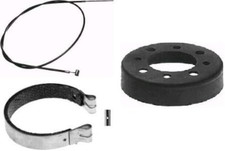 Mini Bike & Go Kart Brake Band & Drum with 60" Cable