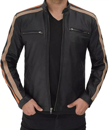 Veste moto motard - , élégant