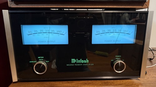 Mcintosh mc352 power amplifier - mcintosh,