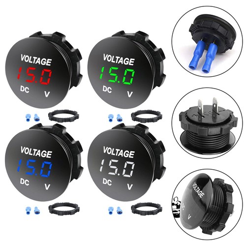Voltmètre batterie voiture - voltmètre,
