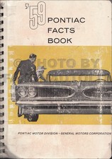 1959 Pontiac Facts Livre