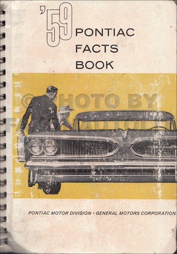 1959 pontiac facts livre - 1959,