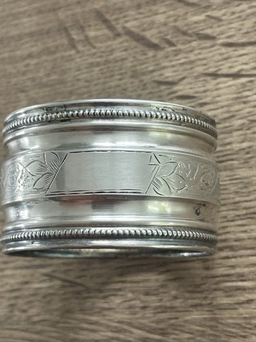 Ancien rond serviette - rond, de