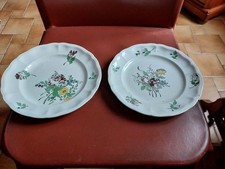 Assiettes faience LUNEVILLE
