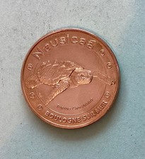 62  - JETON TOURISTIQUE - NAUSICAÄ - TORTUE CAOUANNE - 2013 -MDP