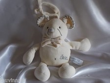 Doudou d'activités, souris écru, Tiamo