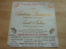 étiquette vin chateau